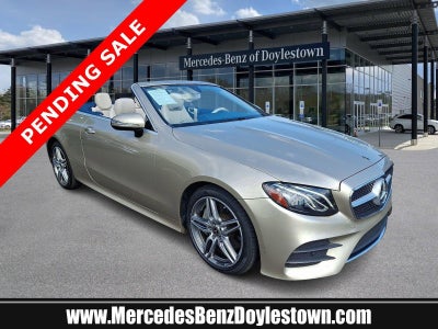 2019 Mercedes-Benz E-Class E 450 4MATIC® Cabriolet