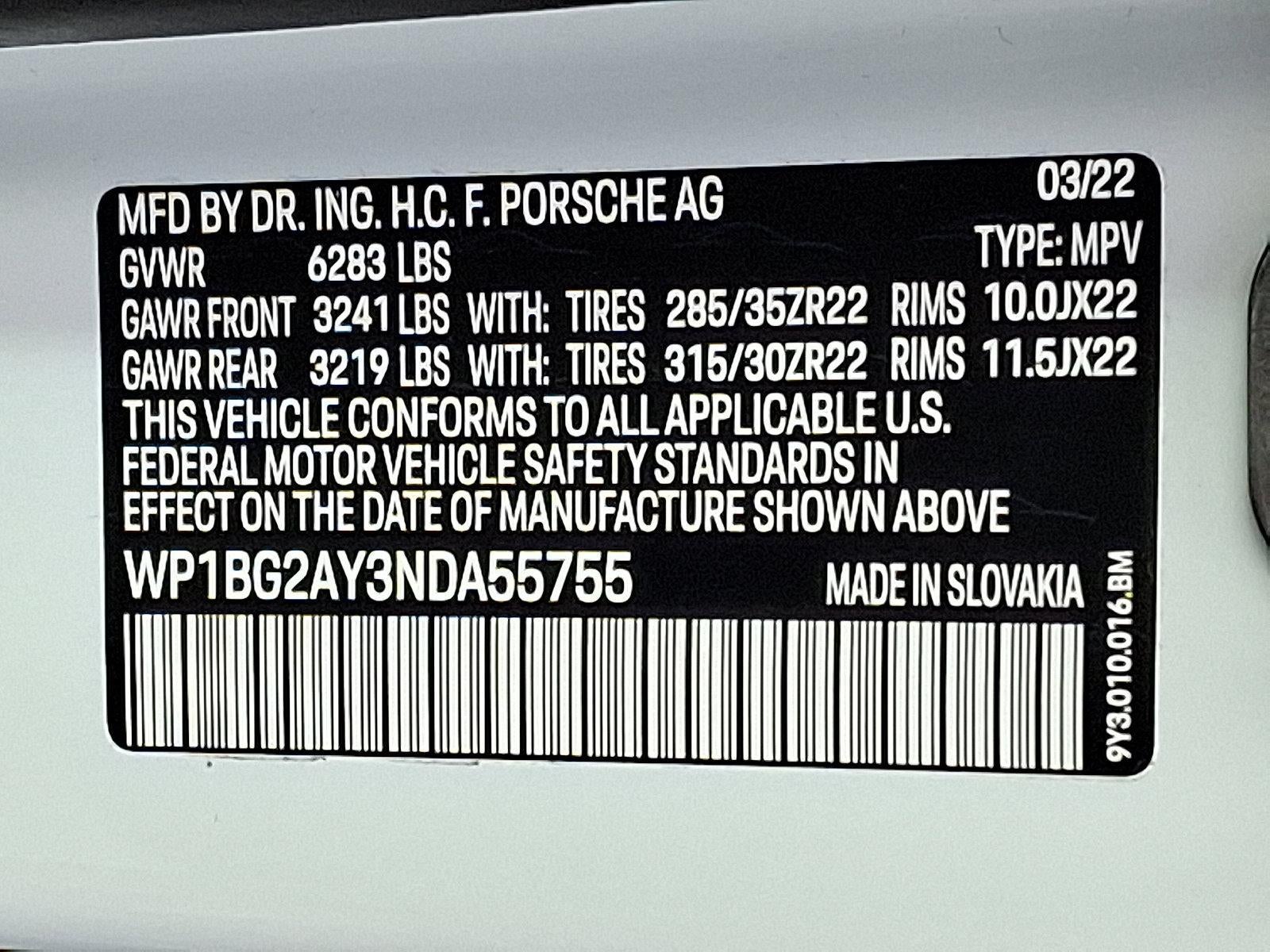 2022 Porsche Cayenne GTS Coupe AWD