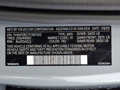 2026 Volvo XC60 B5 AWD Plus