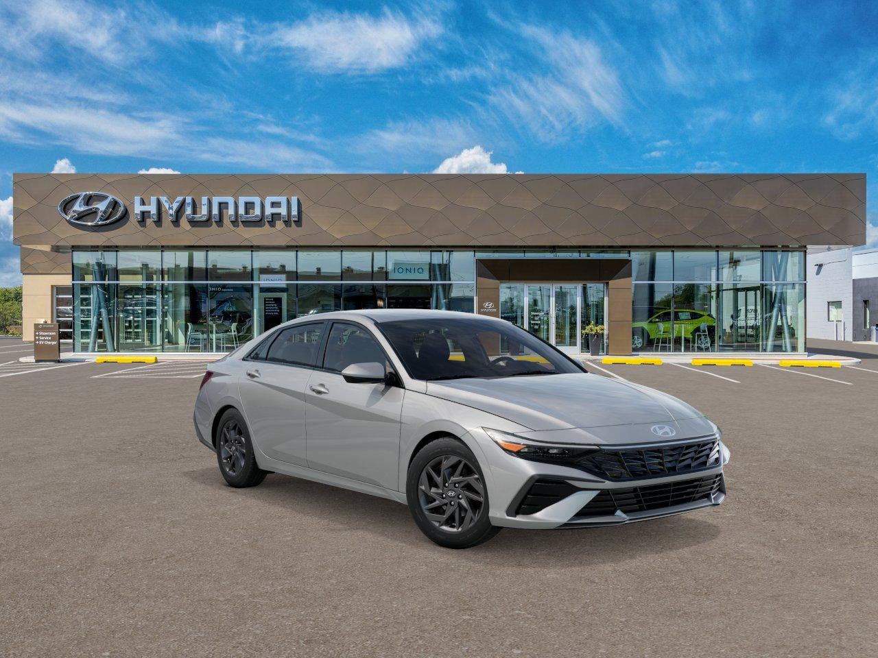 2026 Hyundai Elantra Hybrid Blue