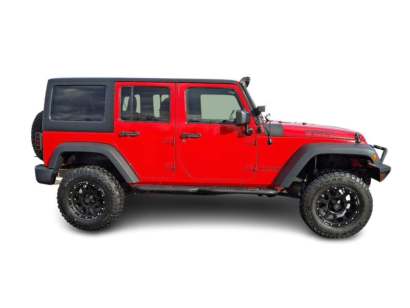 2018 Jeep Wrangler JK Unlimited Willys Wheeler W 4x4