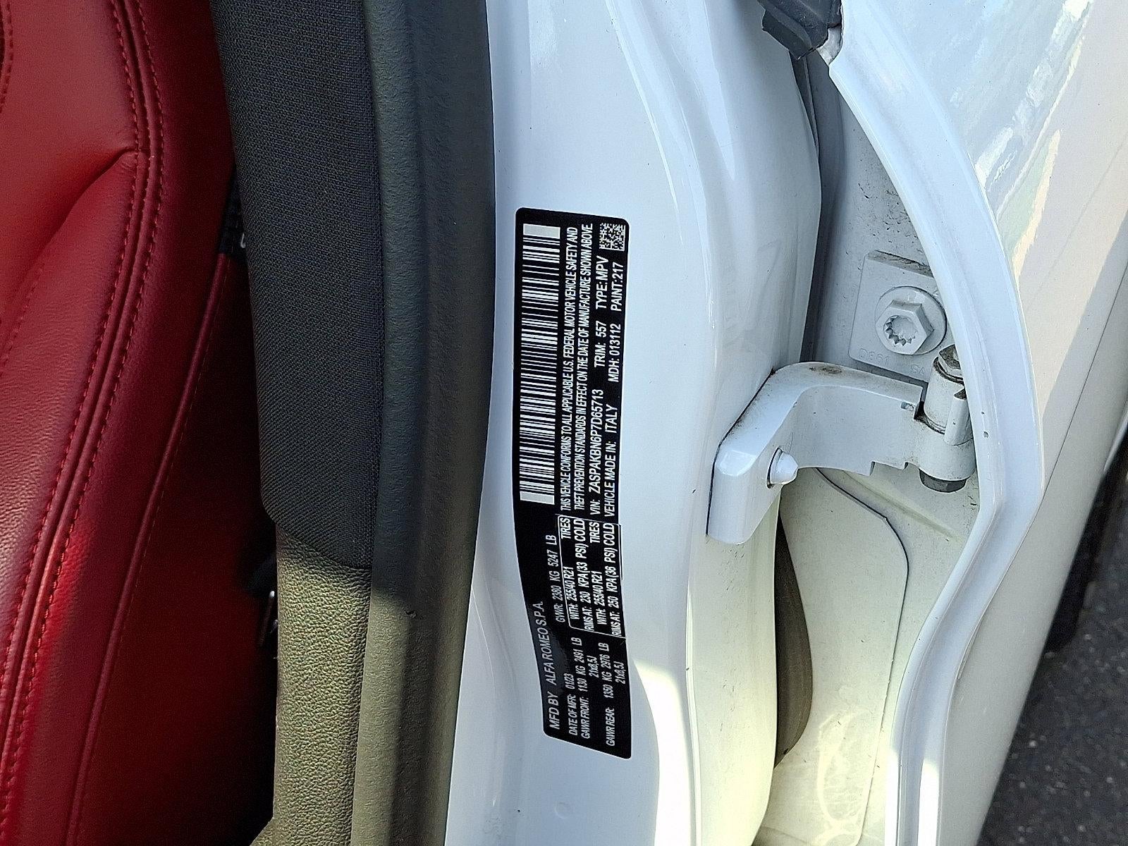 2023 Alfa Romeo Stelvio Veloce AWD