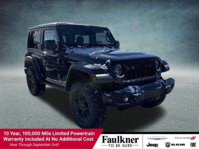 2026 Jeep Wrangler Willys 2 Door 4x4