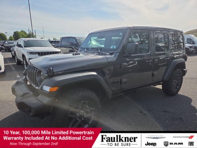 2026 Jeep Wrangler Sport S 4 Door 4x4