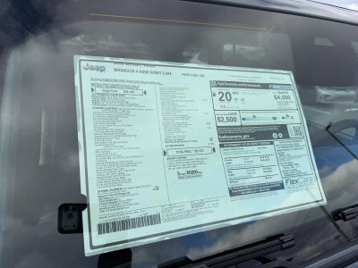 2026 Jeep Wrangler Sport S 4 Door 4x4