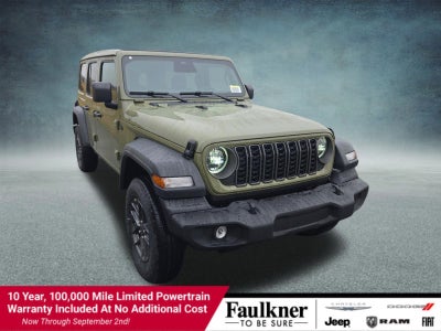 2026 Jeep Wrangler Sport S 4 Door 4x4