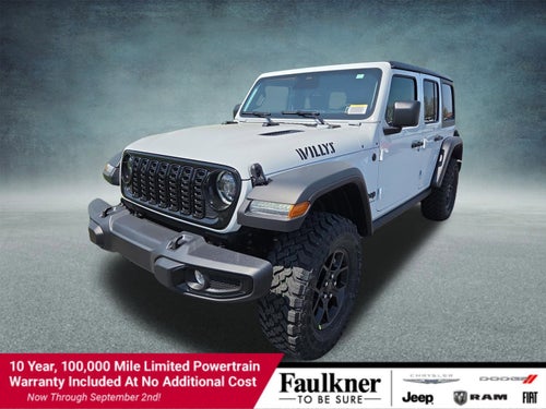 2026 Jeep Wrangler Willys 4 Door 4x4