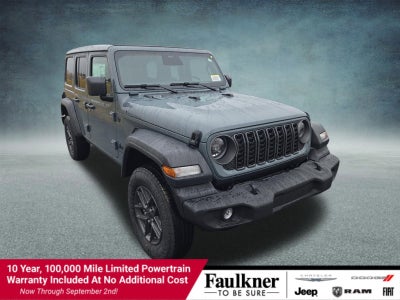 2026 Jeep Wrangler Sport S 4 Door 4x4