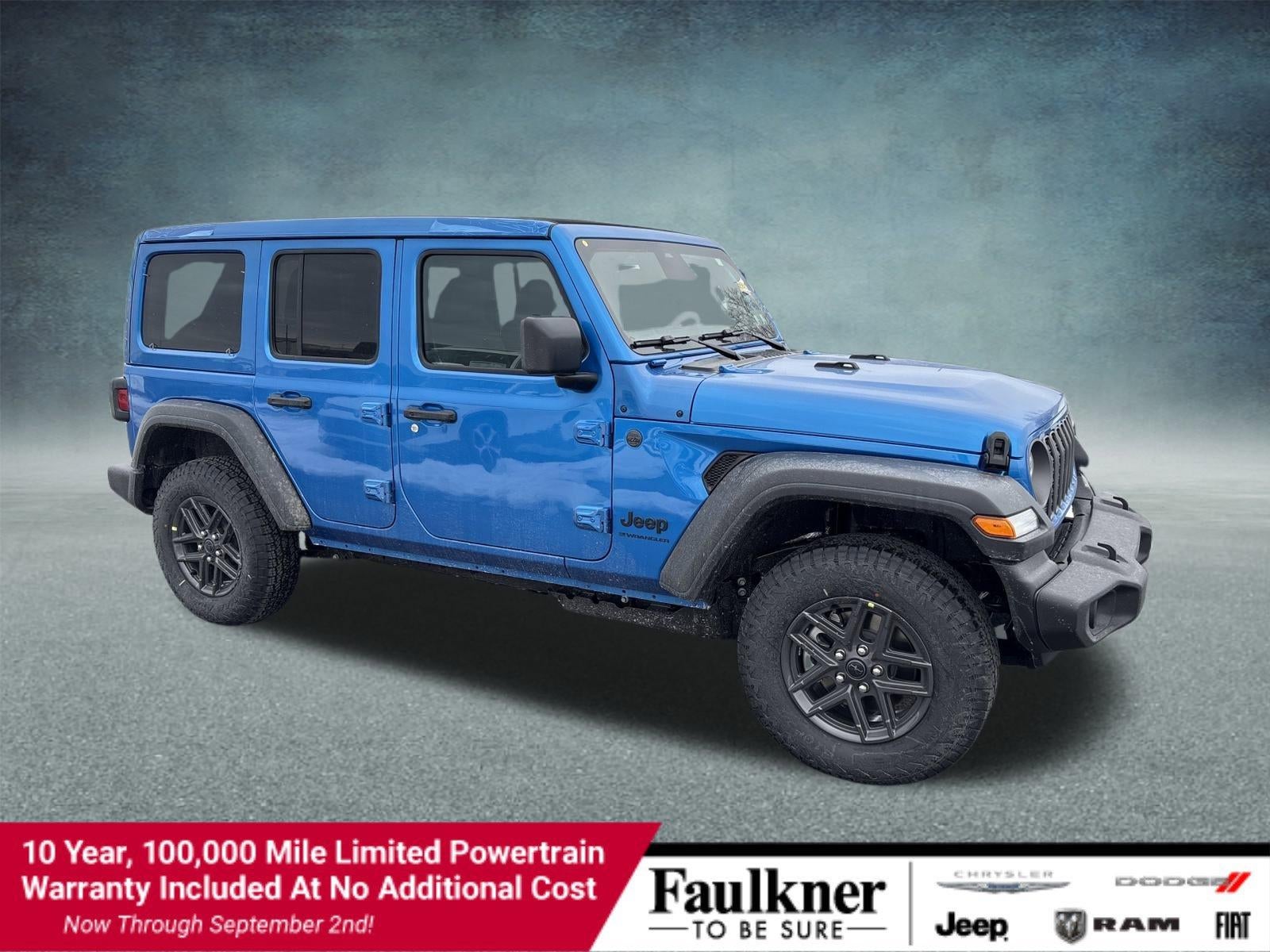 2026 Jeep Wrangler Sport S 4 Door 4x4