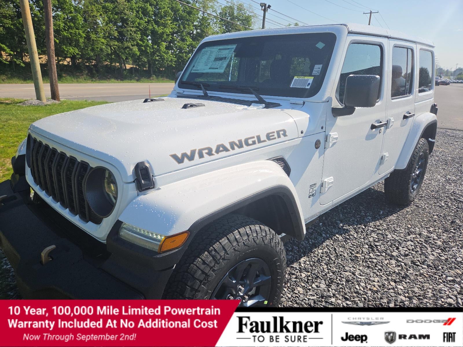 2026 Jeep Wrangler 85th Anniversary 4 Door 4x4