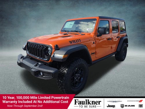 2026 Jeep Wrangler Willys 4 Door 4x4