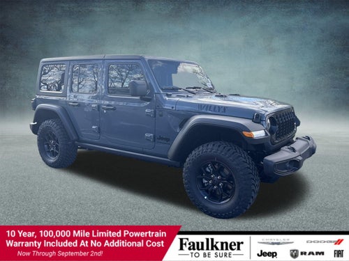 2026 Jeep Wrangler Willys 4 Door 4x4