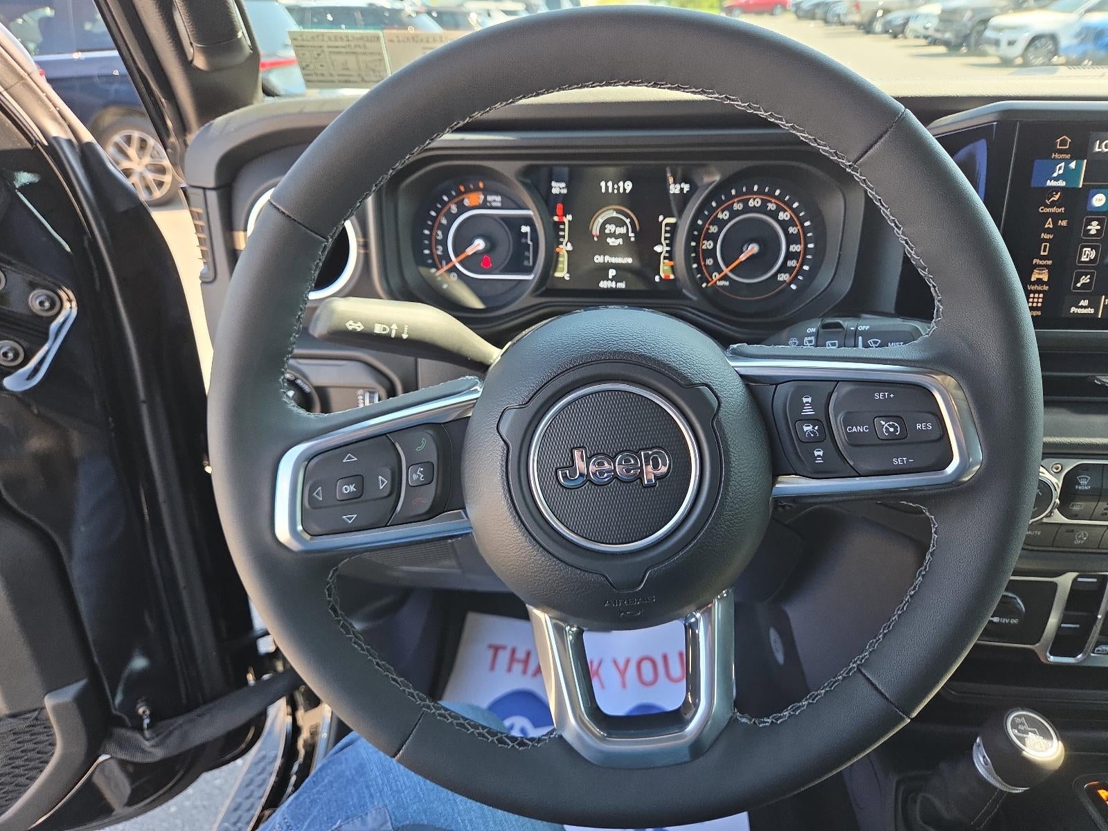 2025 Jeep Wrangler Sahara 4 Door 4x4