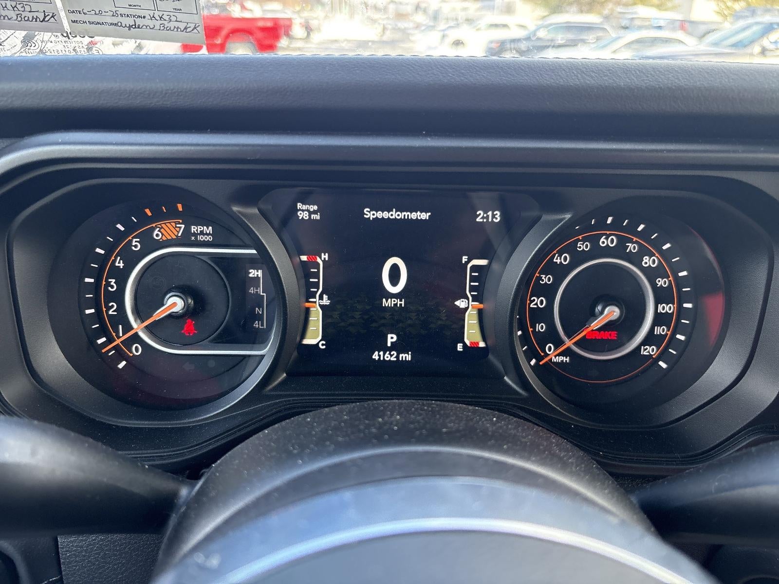 2025 Jeep Wrangler Sahara 4 Door 4x4