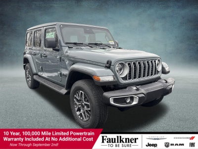 2026 Jeep Wrangler Sahara 4 Door 4x4