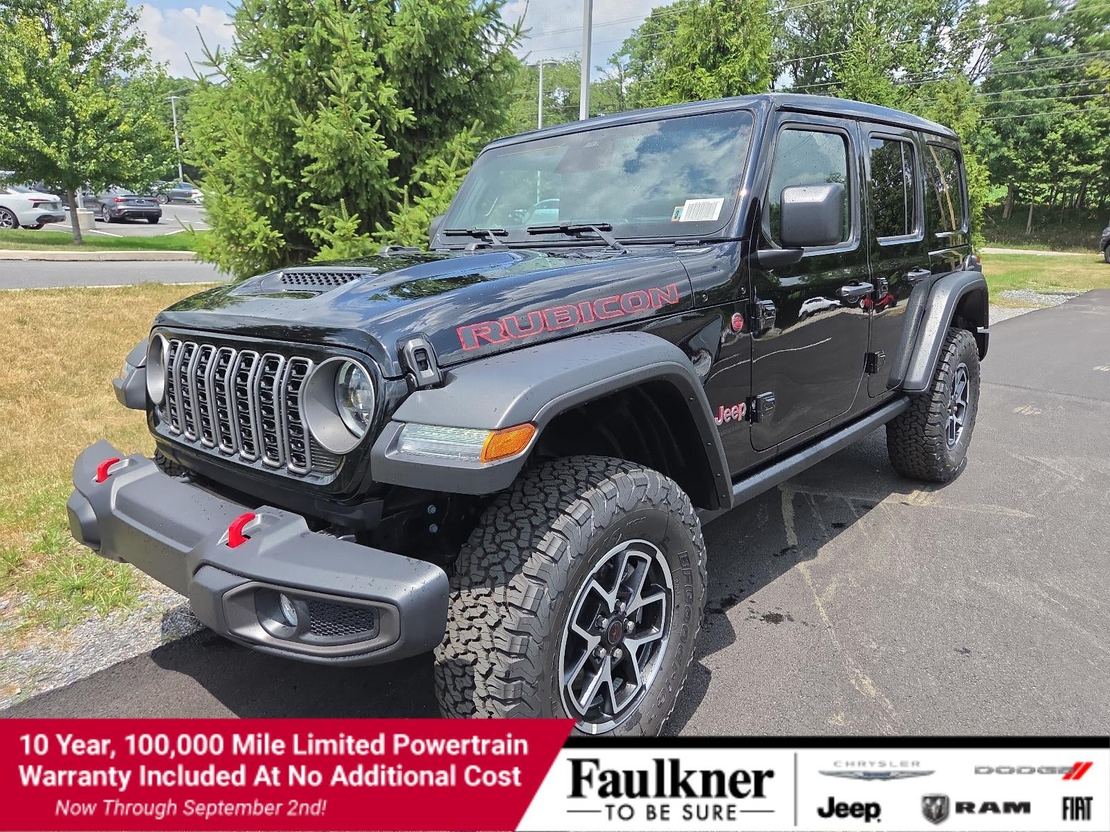 2026 Jeep Wrangler Rubicon 4 Door 4x4