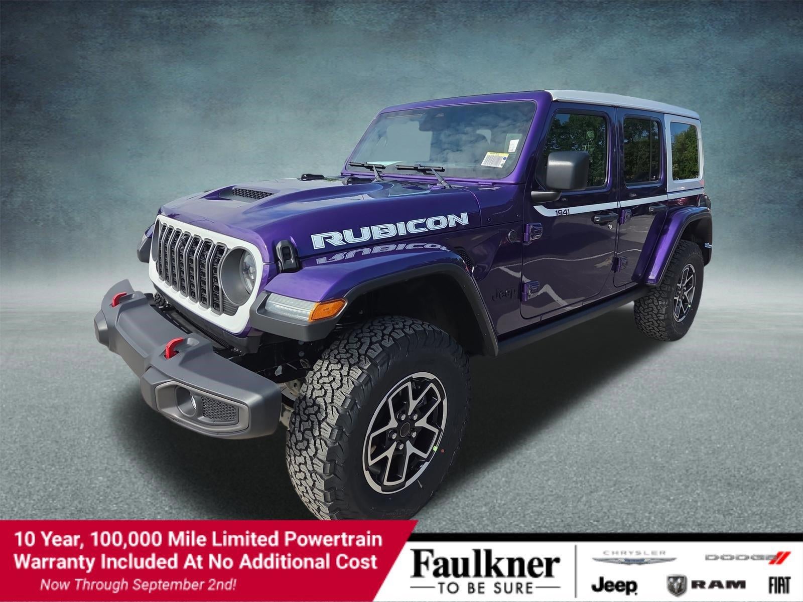 2026 Jeep Wrangler Rubicon 4 Door 4x4
