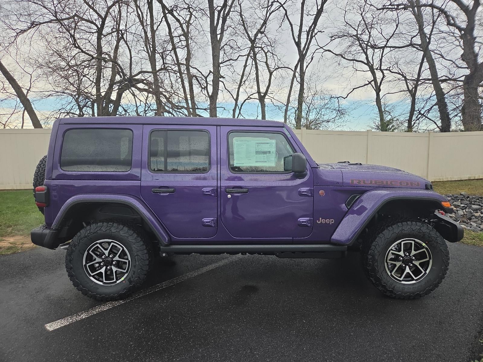 2026 Jeep Wrangler Rubicon 4 Door 4x4