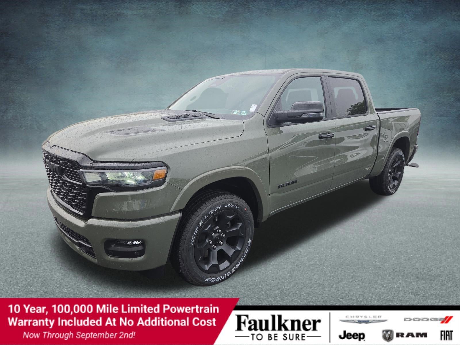 2026 RAM 1500 Big Horn 4x4 Crew Cab 5'7" Box