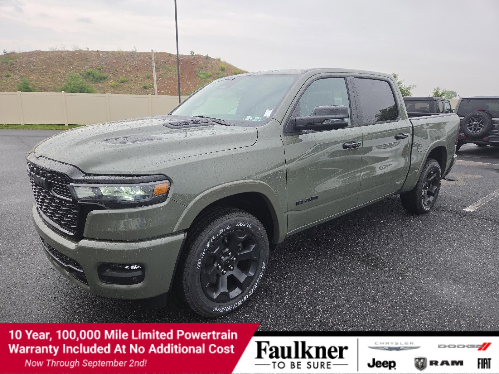 2026 RAM 1500 Big Horn 4x4 Crew Cab 5'7" Box