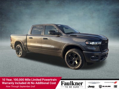 2026 RAM 1500 Big Horn 4x4 Crew Cab 5'7" Box