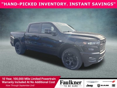 2026 RAM 1500 Big Horn 4x4 Crew Cab 5'7" Box