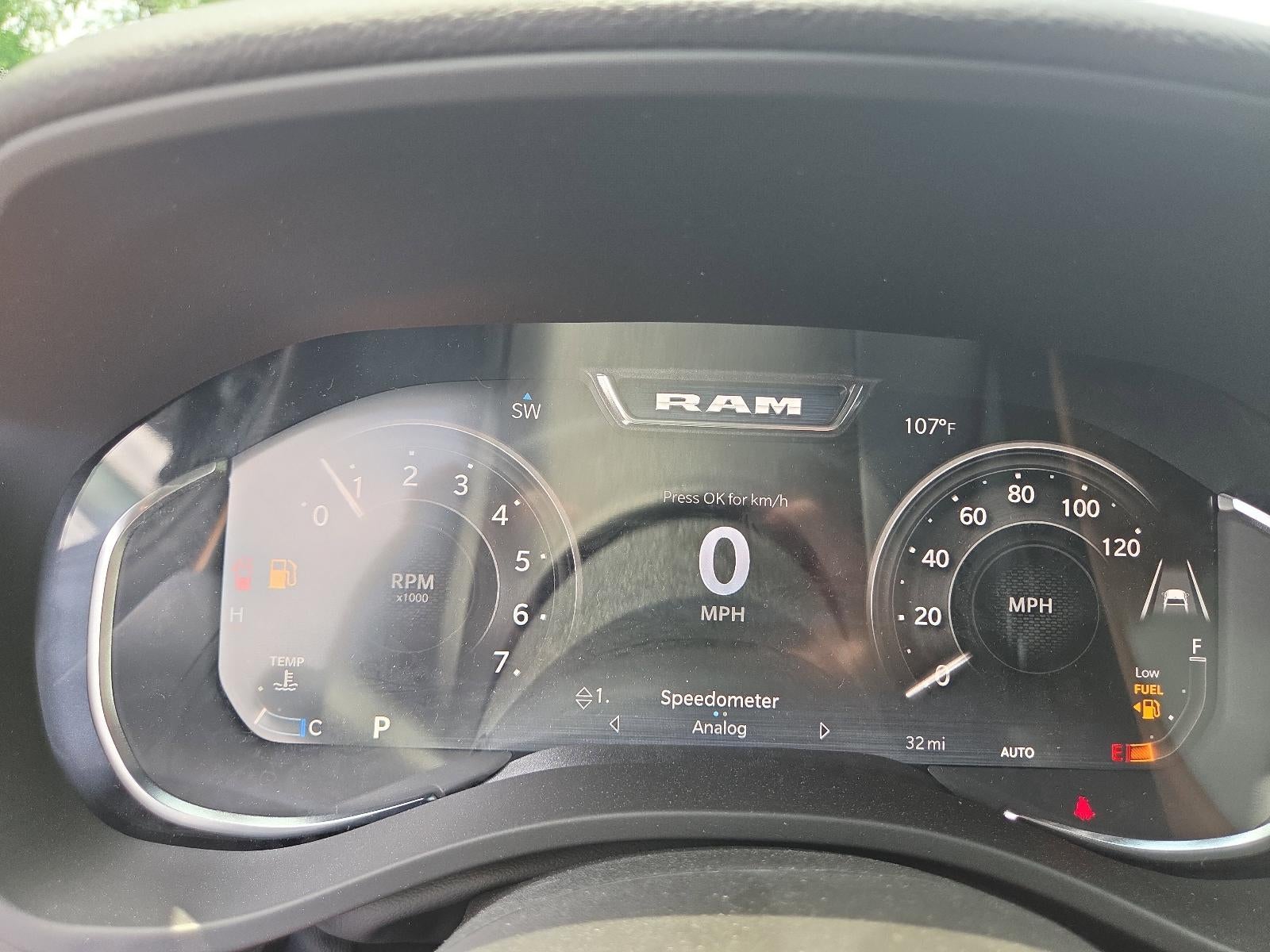 2026 RAM 1500 Big Horn 4x4 Crew Cab 5'7" Box