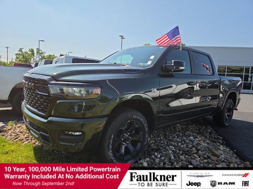 2026 RAM 1500 Big Horn 4x4 Crew Cab 5'7" Box