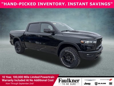 2026 RAM 1500 Rebel 4x4 Crew Cab 5'7" Box