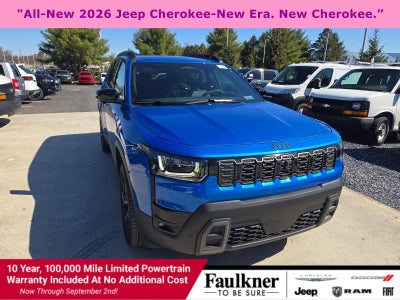 2026 Jeep Cherokee Overland 4x4