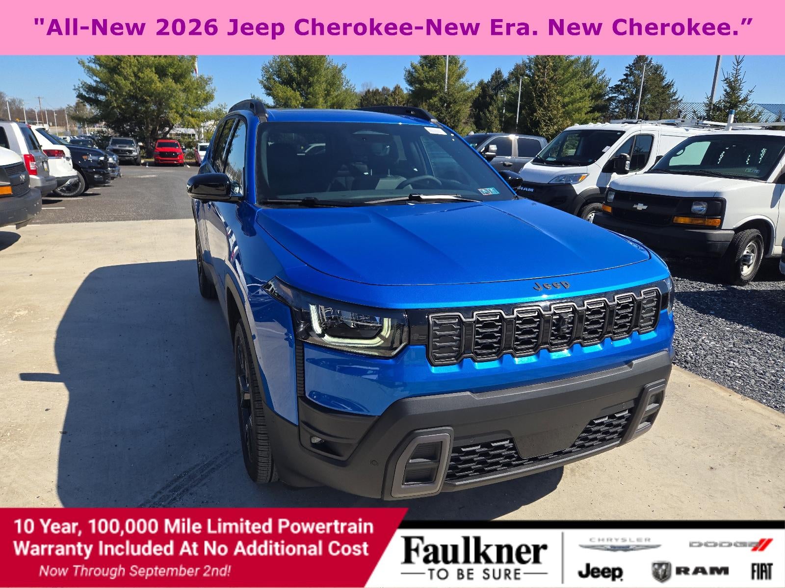2026 Jeep Cherokee Overland 4x4