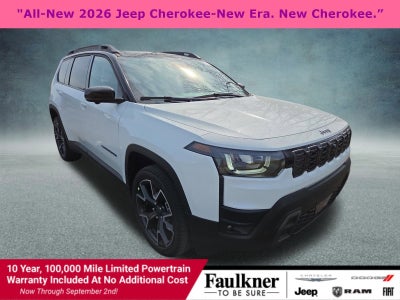 2026 Jeep Cherokee Overland 4x4