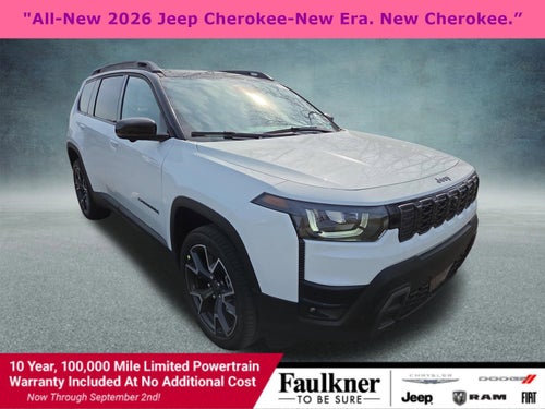 2026 Jeep Cherokee Overland 4x4