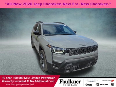 2026 Jeep Cherokee Overland 4x4