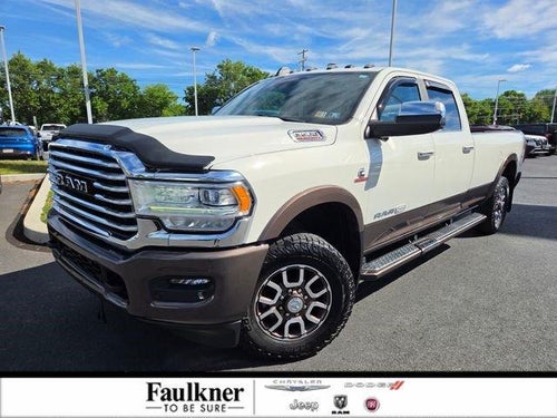 2021 RAM 3500 Longhorn 4x4 Crew Cab 8' Box