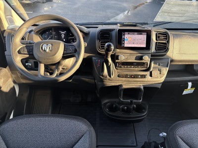 2026 RAM ProMaster Cargo Van Tradesman 1500 Low Roof 136" WB w/Pass Seat