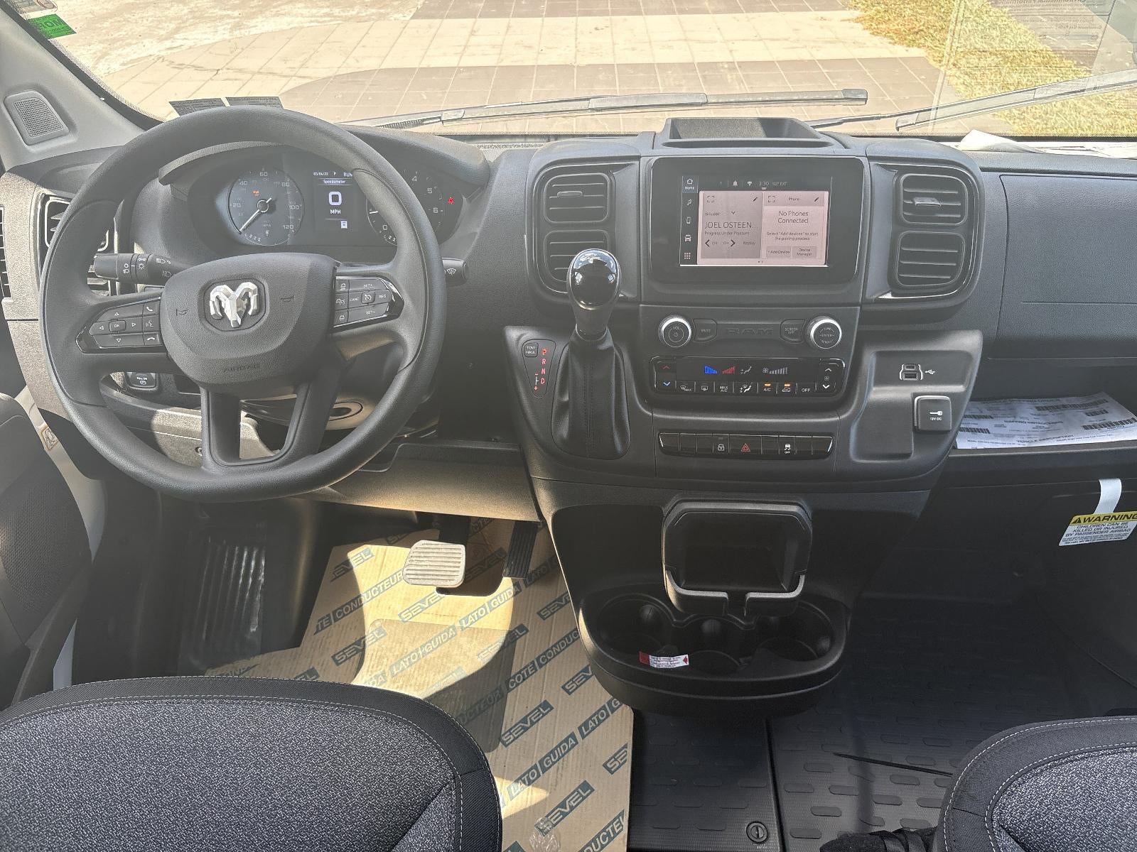 2025 RAM ProMaster Cargo Van Tradesman 2500 High Roof 136" WB w/Pass Seat