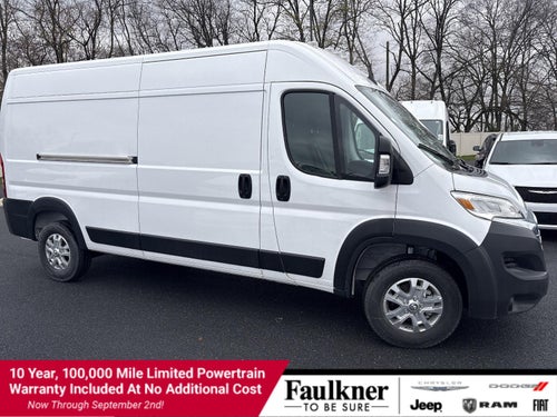 2025 RAM ProMaster Cargo Van SLT 2500 High Roof 159" WB