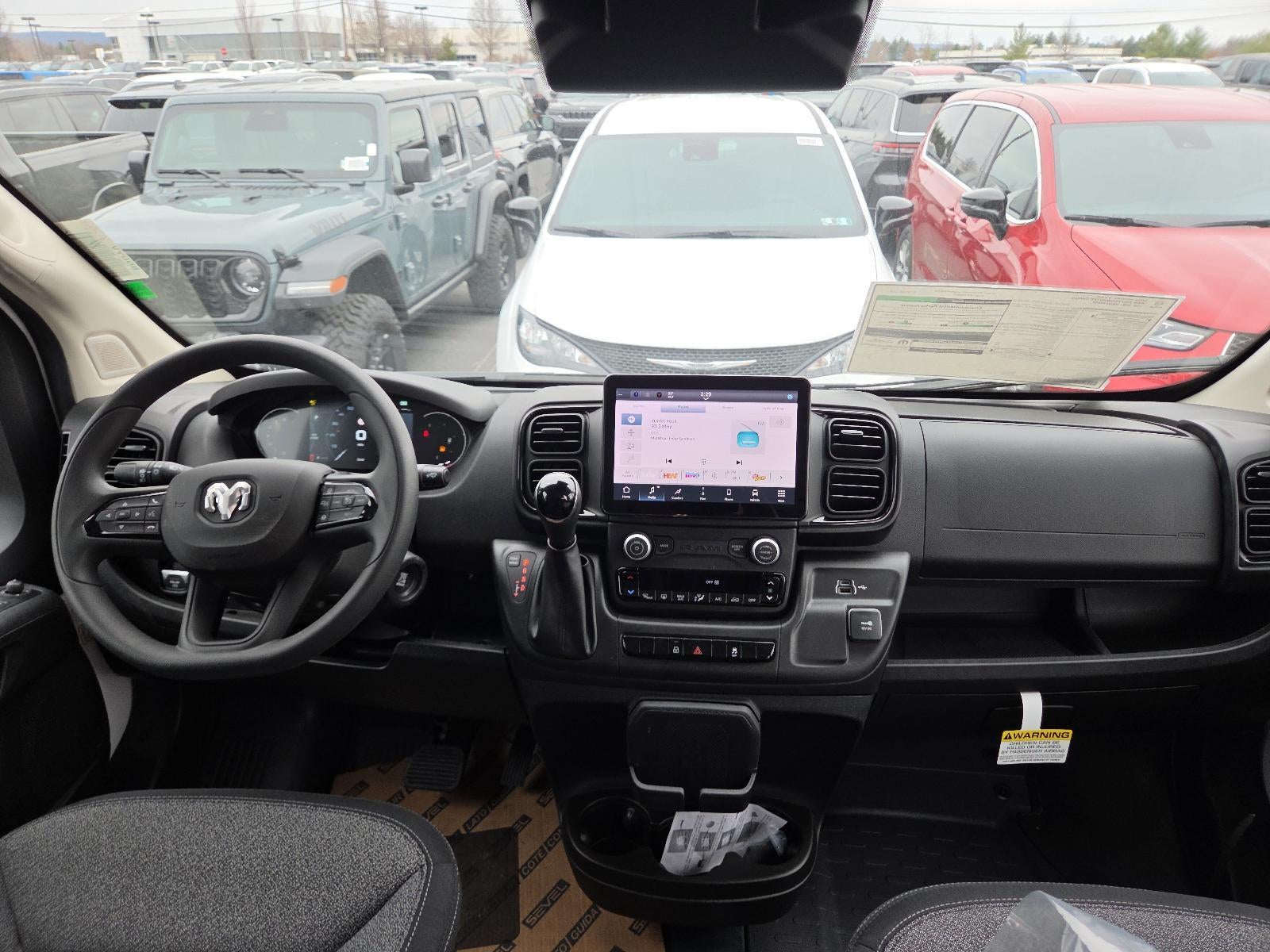 2026 RAM ProMaster Cargo Van Tradesman 3500 High Roof 159" WB w/Pass Seat