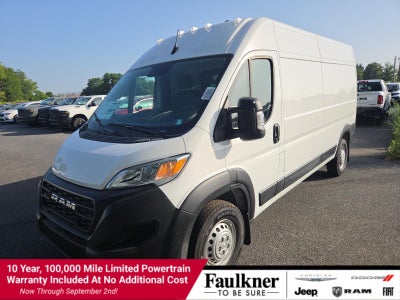 2026 RAM ProMaster Cargo Van Tradesman 3500 High Roof 159" WB w/Pass Seat