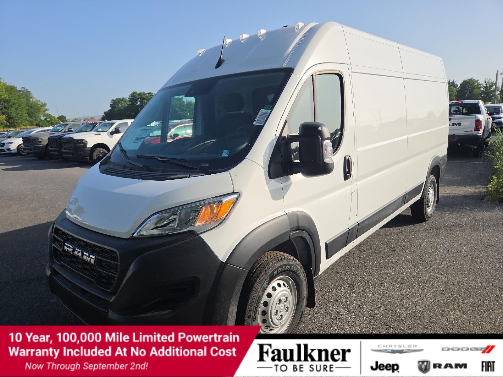 2026 RAM ProMaster Cargo Van Tradesman 3500 High Roof 159" WB w/Pass Seat