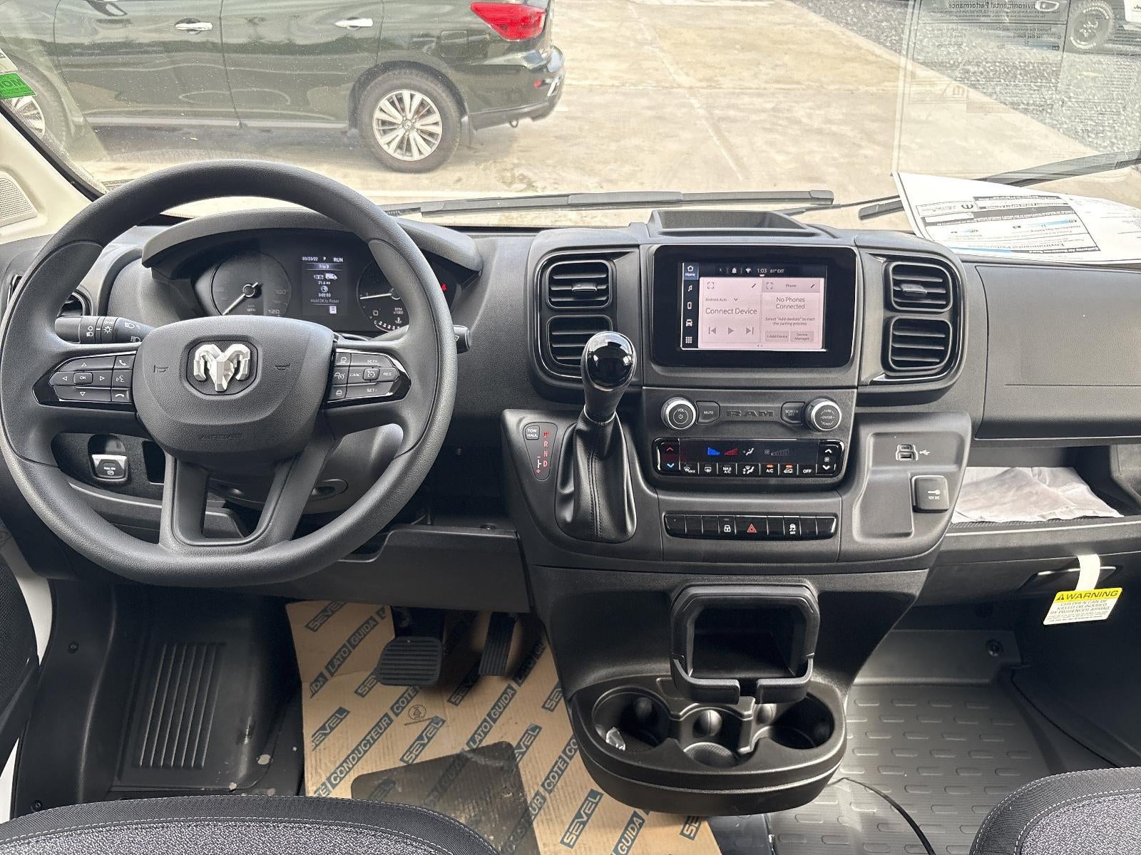 2025 RAM ProMaster Cargo Van Tradesman 3500 High Roof 136" WB w/Pass Seat