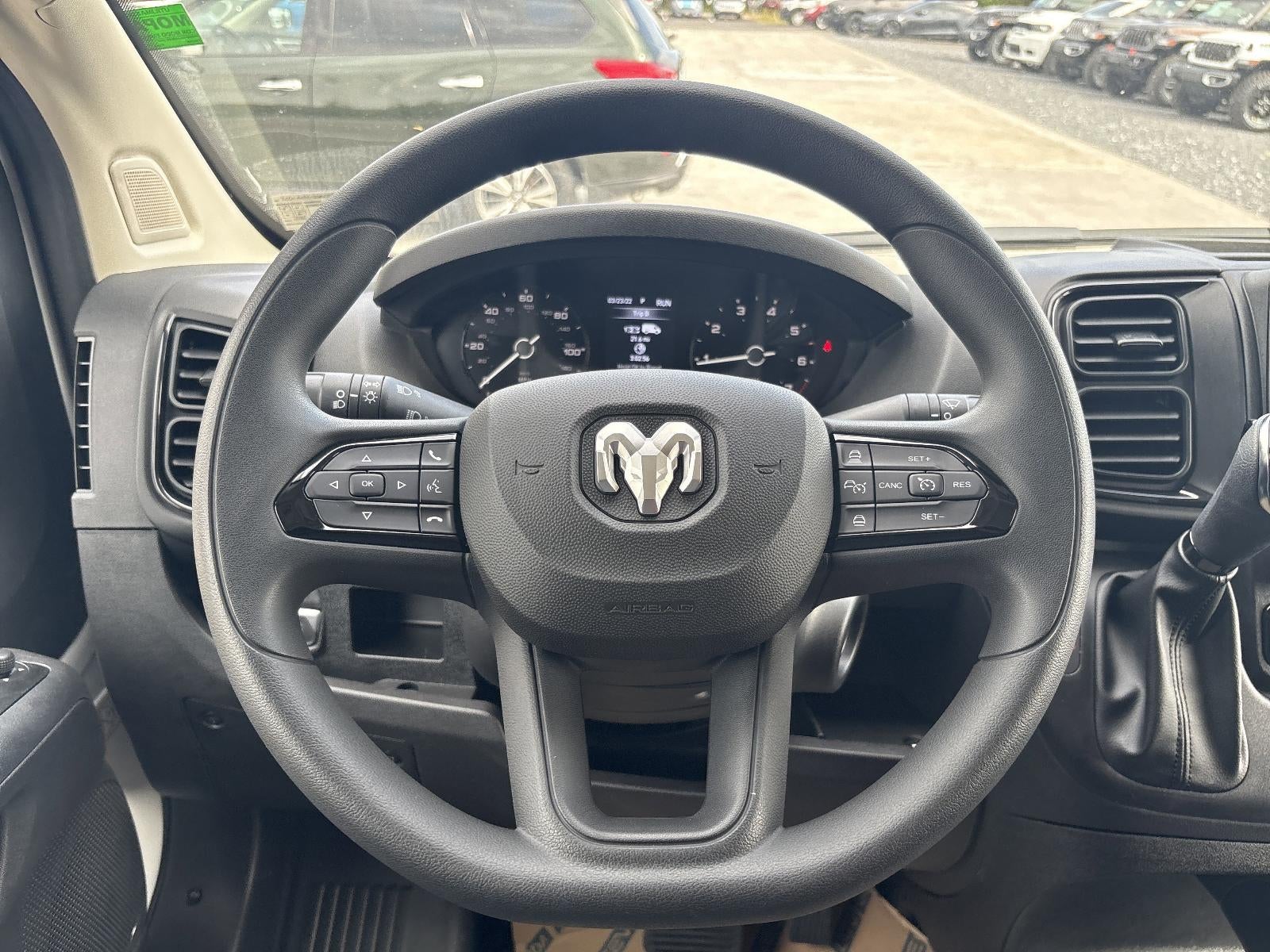 2025 RAM ProMaster Cargo Van Tradesman 3500 High Roof 136" WB w/Pass Seat