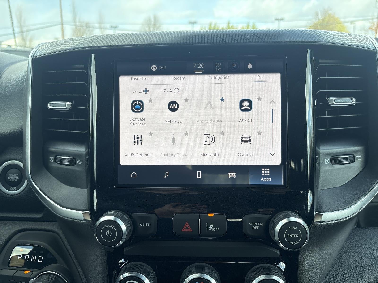 2025 RAM 1500 Tradesman 4x4 Crew Cab 5'7" Box