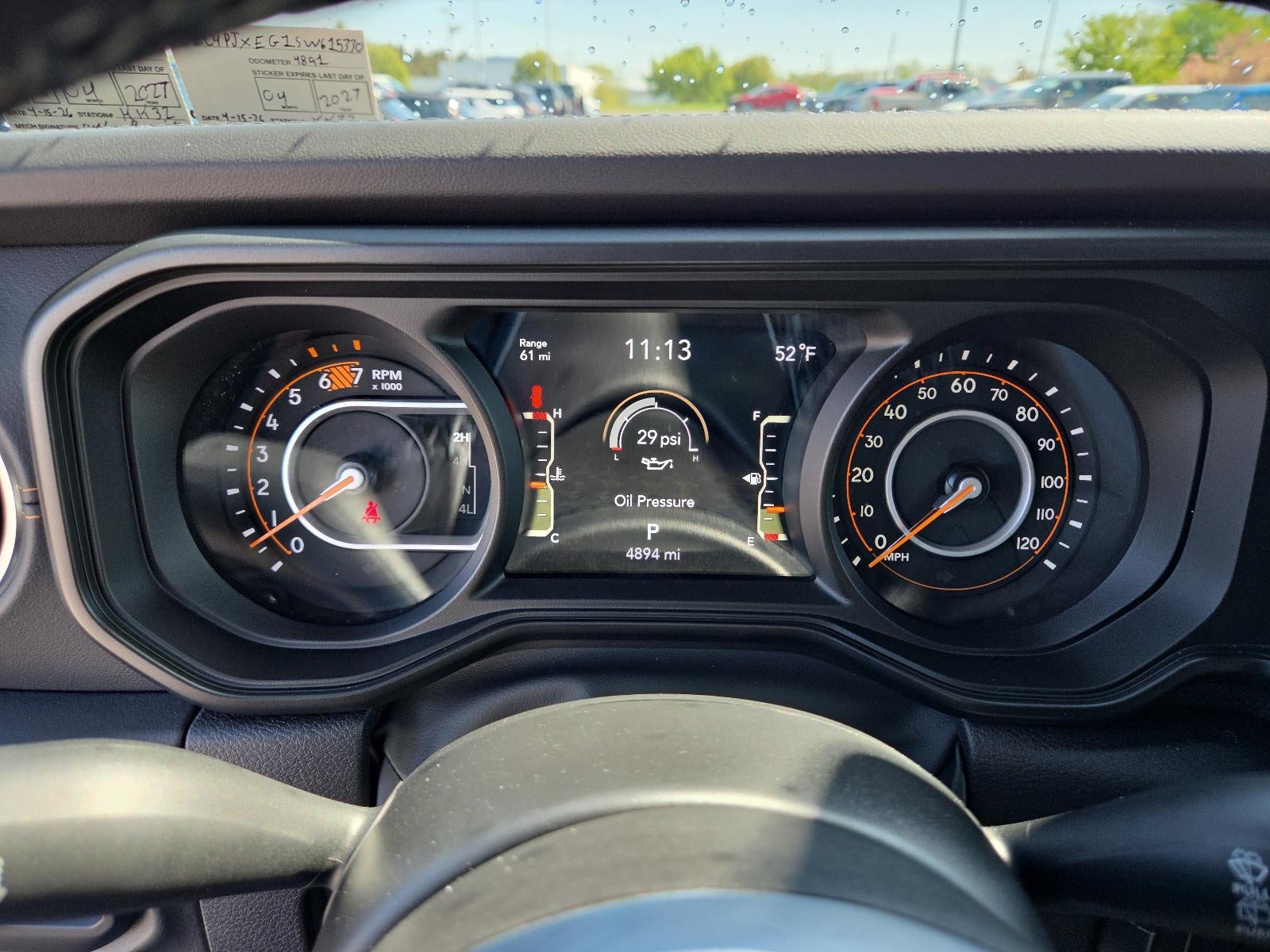 2025 Jeep Wrangler Sport 2 Door 4x4