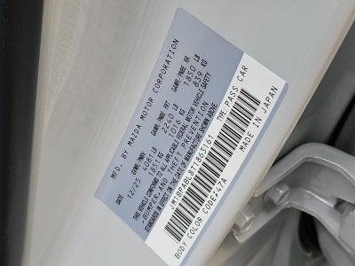 2026 Mazda Mazda3 Sedan 2.5 S Select Sport