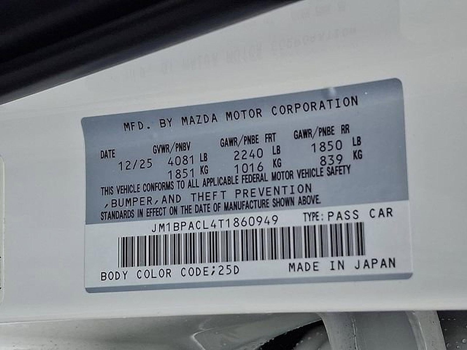 2026 Mazda Mazda3 Sedan 2.5 S Preferred