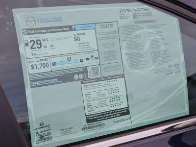 2026 Mazda Mazda3 Hatchback 2.5 S