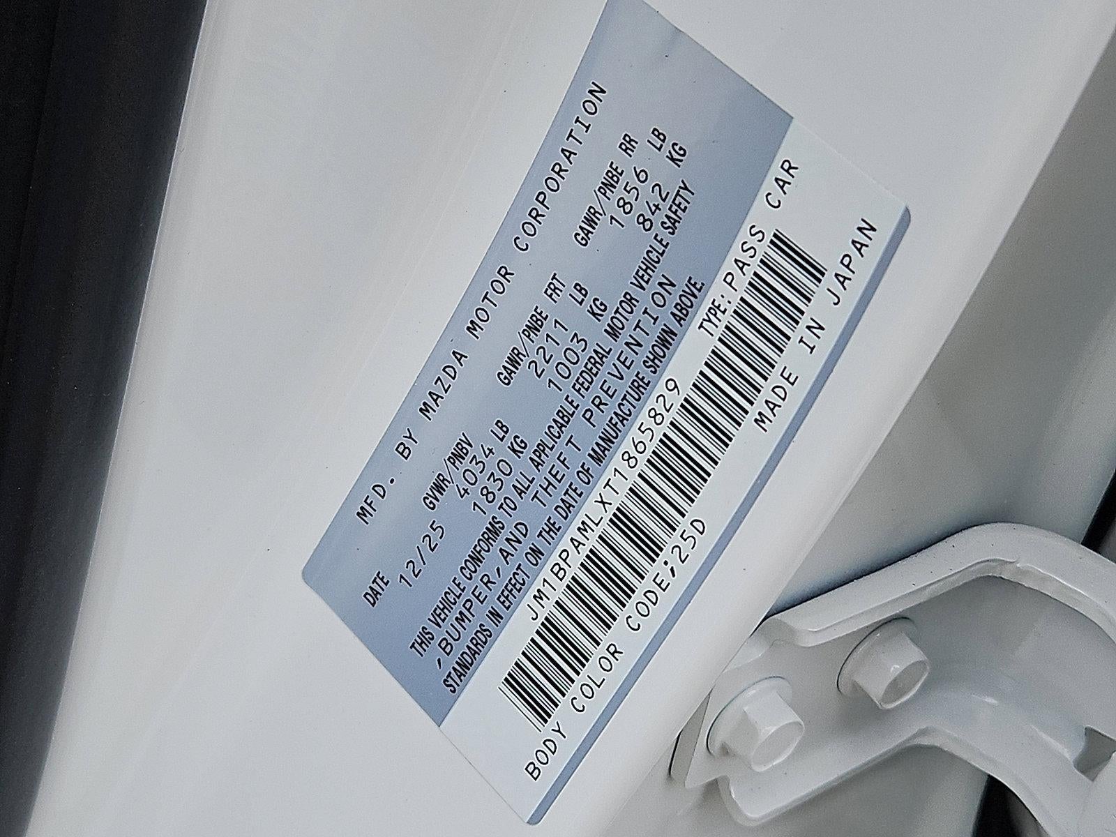 2026 Mazda Mazda3 Hatchback 2.5 S Premium