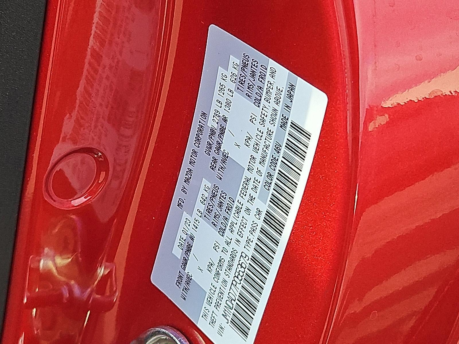 2023 Mazda Mazda MX-5 Miata Grand Touring Auto